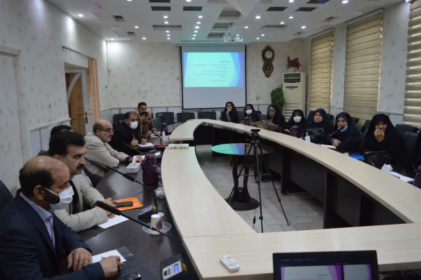 دومین جلسه شورای آموزشی دانشگاه فرهنگیان استان خوزستان با حضور آقای دکتر مسعود صالحی سرپرست مدیریت امور پردیس ها ی استان خوزستان برگزار گردید 5