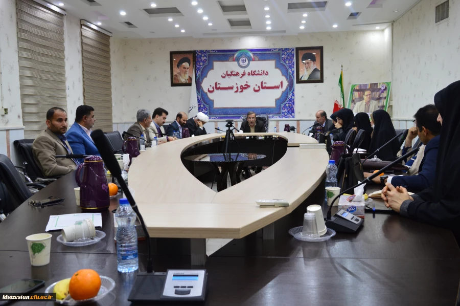 جلسه شورای مدیریت، نظارت و ارزیابی و توسعه منابع انسانی مدیریت امور پردیس های استان خوزستان برگزار گردید 2