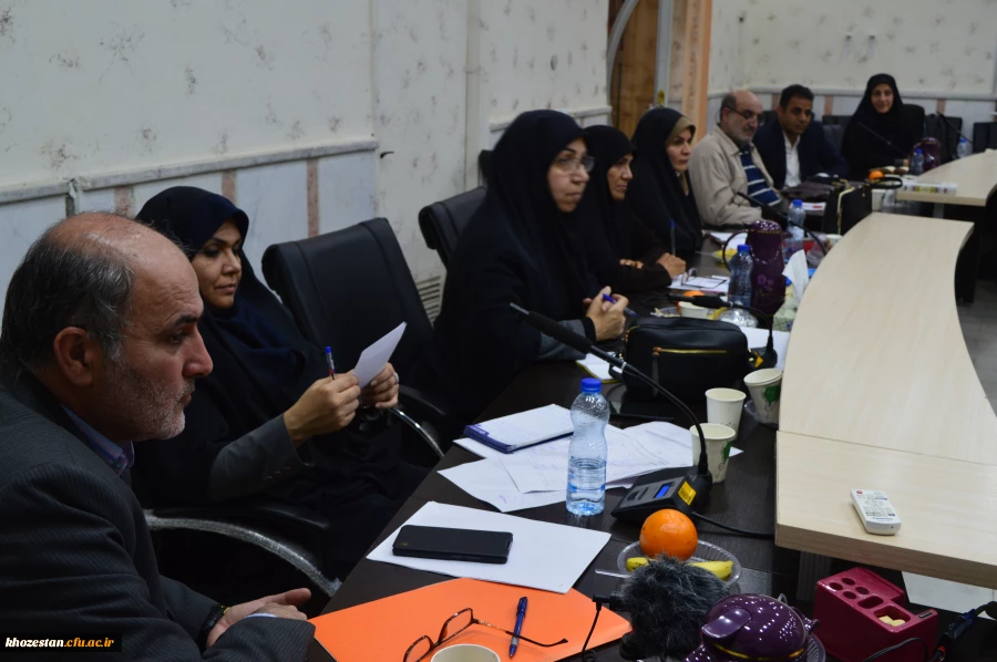 جلسه شورای مدیریت، نظارت و ارزیابی و توسعه منابع انسانی مدیریت امور پردیس های استان خوزستان برگزار گردید 3