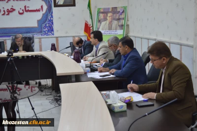 جلسه شورای فرهنگی و اجتماعی مدیریت امور پردیس های استان خوزستان برگزار گردید