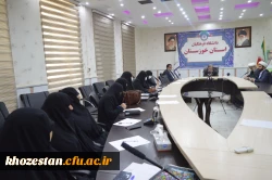 جلسه هم اندیشی اساتید حوزه علمیه خواهران و مدیریت امور پردیس های استان خوزستان برگزار گردید 3
