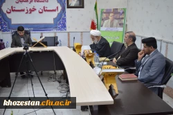 کرسی تلاوت قرآن کریم به مناسبت میلادامام علی (ع) و دهه مبارک فجر در مدیریت امور پردیس های استان خوزستان برگزار گردید 2