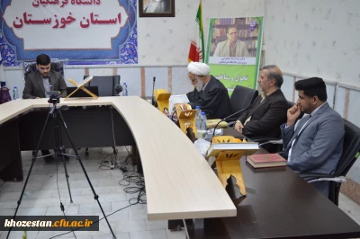 کرسی تلاوت قرآن کریم به مناسبت میلادامام علی (ع) و دهه مبارک فجر در مدیریت امور پردیس های استان خوزستان برگزار گردید