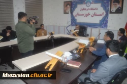 کرسی تلاوت قرآن کریم به مناسبت میلادامام علی (ع) و دهه مبارک فجر در مدیریت امور پردیس های استان خوزستان برگزار گردید 2