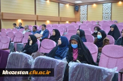 دوره بالندگی و آموزشی 16 ساعته اساتید درس کارورزی 2 و 4 توسط استاد مرجع کارورزی دکتر محمد مکوندی در تالار امید مدیریت امور پردیس های استان خوزستان برگزار شد  4