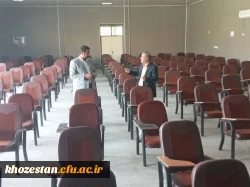 بازدید آقای دکتر صالحی سرپرست مدیریت امور پردیس های استان از روند آماده سازی امور آزمون اصلح در پردیس حضرت رسول اکرم(ص) 2