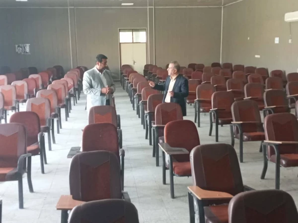 بازدید آقای دکتر صالحی سرپرست مدیریت امور پردیس های استان از روند آماده سازی امور آزمون اصلح در پردیس حضرت رسول اکرم(ص) 2