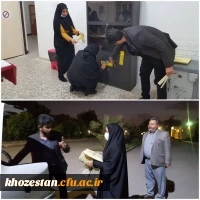 بازدید آقای دکتر زمانیان و خانم دکتر خشکاب ناظران معاونت نظارت و ارزیابی سازمان مرکزی از حوزه های امتحانی آزمون اصلح مهارت آموزان ماده ۲۸ مراکز شمال استان خوزستان 7