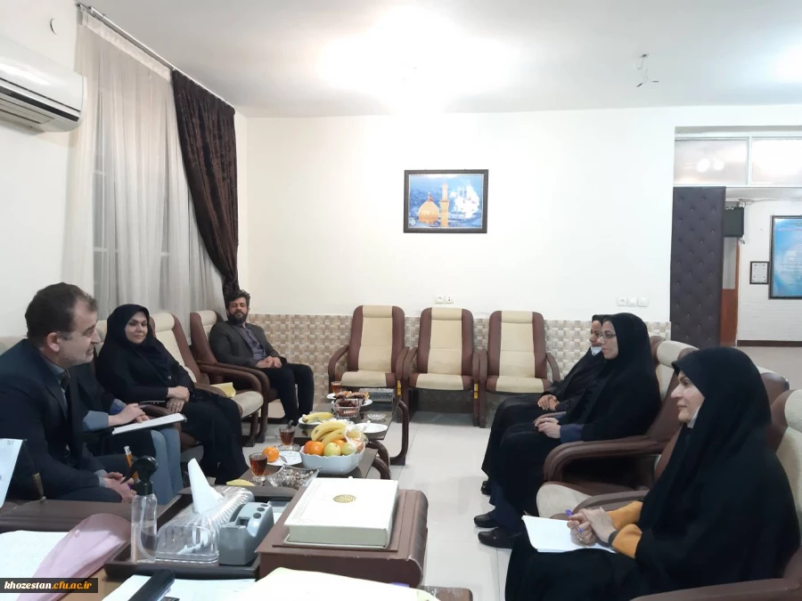 بازدید آقای دکتر زمانیان و خانم دکتر خشکاب ناظران معاونت نظارت و ارزیابی سازمان مرکزی از حوزه های امتحانی آزمون اصلح مهارت آموزان ماده ۲۸ مراکز شمال استان خوزستان 9