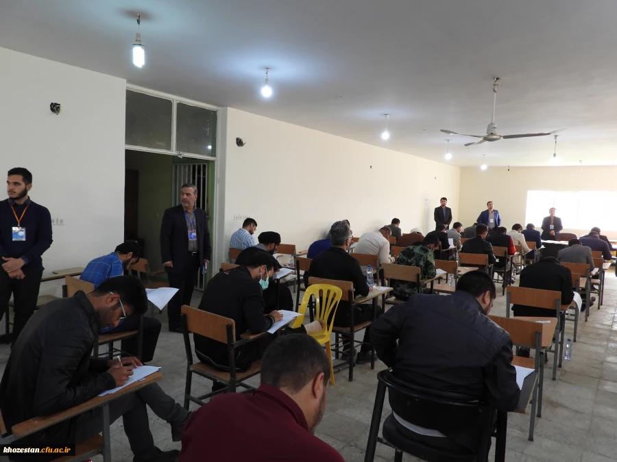 برگزاری آزمون جامع اصلح مهارت آموزان ماده 28 از ساعتی پیش در کلیه پردیس ها و مراکز استان خوزستان آغاز گردید 3