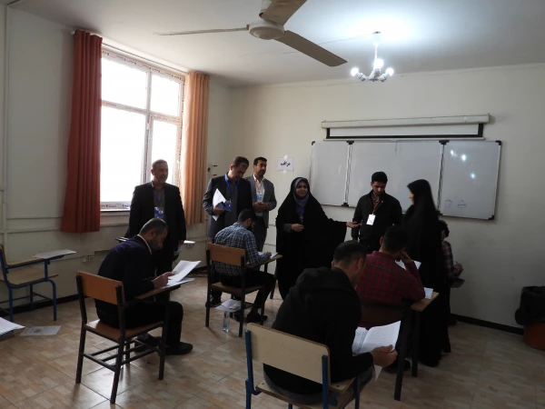 برگزاری آزمون جامع اصلح مهارت آموزان ماده 28 از ساعتی پیش در کلیه پردیس ها و مراکز استان خوزستان آغاز گردید 5