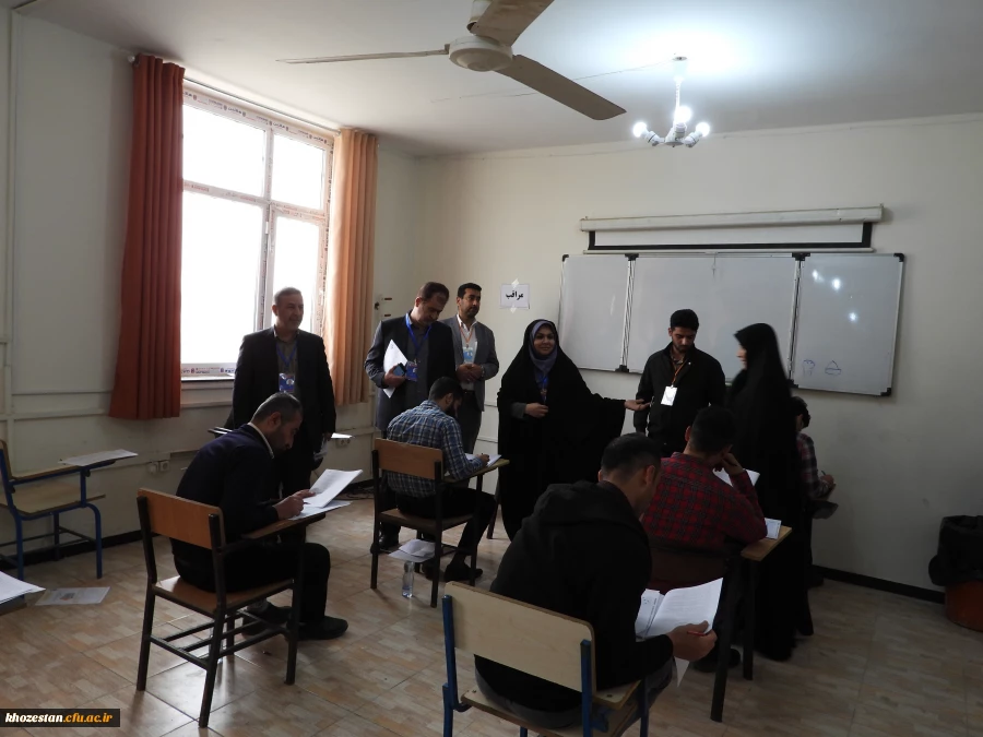 برگزاری آزمون جامع اصلح مهارت آموزان ماده 28 از ساعتی پیش در کلیه پردیس ها و مراکز استان خوزستان آغاز گردید 5