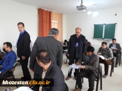 برگزاری آزمون جامع اصلح مهارت آموزان ماده 28 از ساعتی پیش پردیس حضرت رسول اکرم (ص) آغاز گردید 2