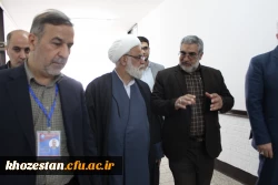 بازدید مدیرکل آموزش و پرورش استان خوزستان از برگزاری آزمون اصلح مهارت آموزان ماده ۲۸ در پردیس حضرت فاطمه الزهرا(س) اهواز