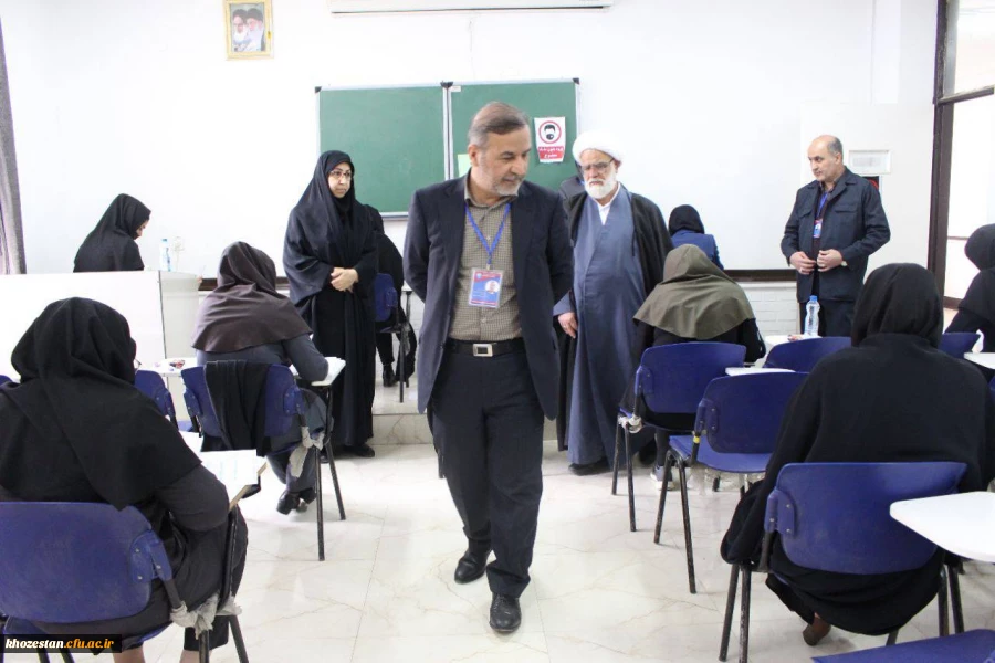 آزمون صلاحیت های حرفه ای مهارت آموزان ماده28 استخدامی سال 1400 آموزش و پرورش در دانشگاه فرهنگیان استان خوزستان برگزار گردید 6