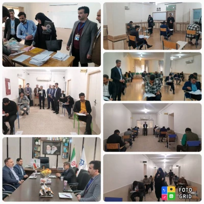 آزمون صلاحیت های حرفه ای مهارت آموزان ماده28 استخدامی سال 1400 آموزش و پرورش در دانشگاه فرهنگیان استان خوزستان برگزار گردید 8