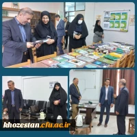 بازدید آقای دکتر صالحی سرپرست مدیریت امور پردیس های استان خوزستان از پردیس حضرت فاطمه الزهرا(س) اهواز 2