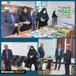 بازدید سرپرست مدیریت امور پردیس های استان خوزستان از پردیس حضرت فاطمه الزهرا(س) اهواز