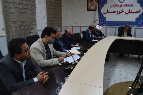 سومین جلسه تدریس برتر با مدیریت امور پردیس های استان برگزار گردید 3