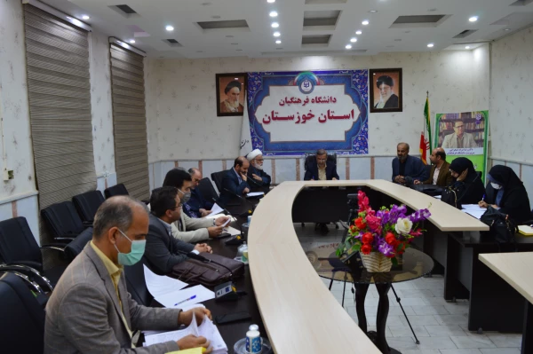 سومین جلسه تدریس برتر با مدیریت امور پردیس های استان برگزار گردید 2