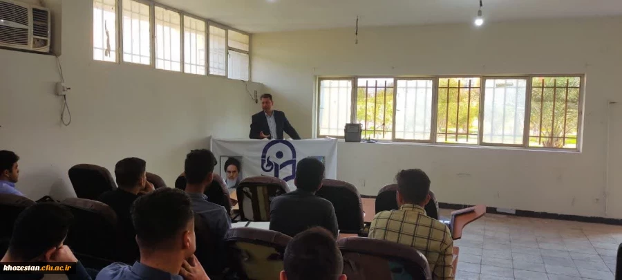 نشست توجیهی هسته محترم گزینش استان خوزستان با دانشجویان ورودی1400 پردیس حضرت رسول اکرم(ص) 2