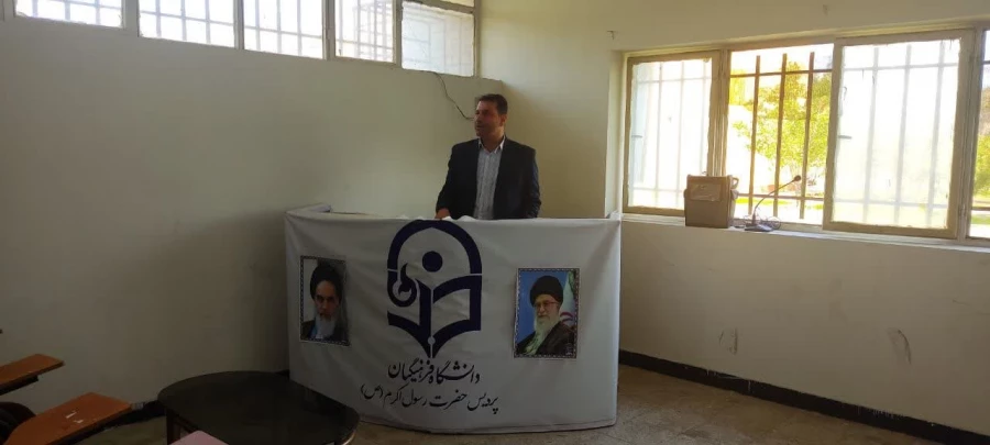 نشست توجیهی هسته محترم گزینش استان خوزستان با دانشجویان ورودی1400 پردیس حضرت رسول اکرم(ص) 2