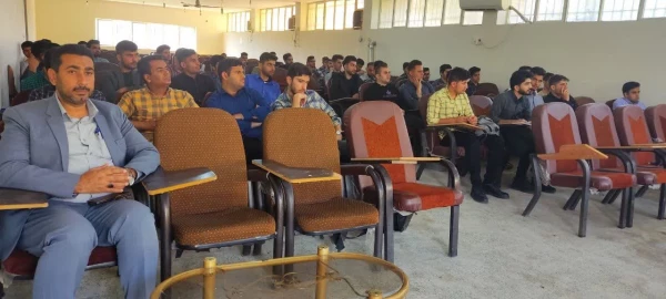 نشست توجیهی هسته محترم گزینش استان خوزستان با دانشجویان ورودی1400 پردیس حضرت رسول اکرم(ص) 2