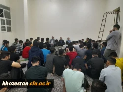 بازدید سر زده مدیریت محترم امور پردیس های استان از خوابگاه دانشجویی دکتر حسابی 2