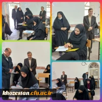 بازدید دکتر صالحی شبلیزی از برگزاری آزمون جبرانی دروس فرهنگی مهارت آموزان