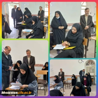 بازدید دکتر صالحی شبلیزی از برگزاری آزمون جبرانی دروس فرهنگی مهارت آموزان