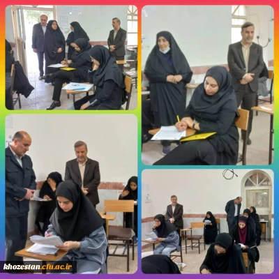بازدید دکتر صالحی شبلیزی از برگزاری آزمون جبرانی دروس فرهنگی مهارت آموزان