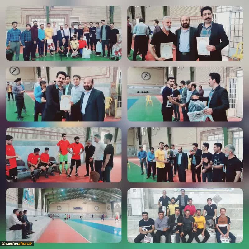 برگزاری اولین دوره لیگ فوتسال دانشجویان دانشگاه فرهنگیان خوزستان 4