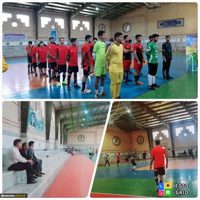 برگزاری اولین دوره لیگ فوتسال دانشجویان دانشگاه فرهنگیان خوزستان 3