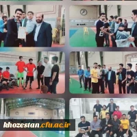 برگزاری اولین دوره لیگ فوتسال دانشجویان دانشگاه فرهنگیان خوزستان 4