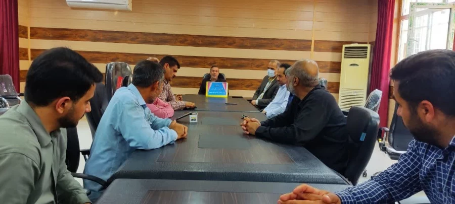 برگزاری جلسه شورای اداری 3