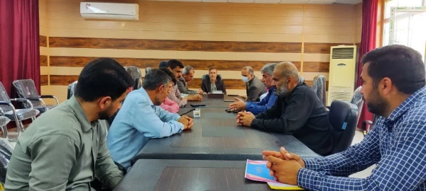 برگزاری جلسه شورای اداری 4