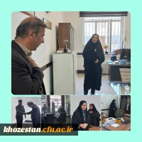 دیدار سرپرست مدیریت امور پردیس های استان خوزستان به مناسبت آغازسال نو با کارکنان پردیس های فاطمه الزهرا(س)ورسول اکرم (ص) 2