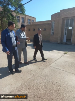 دیدار سرپرست امور پردیس های استان دکتر صالحی به مناسب آغاز سال نو