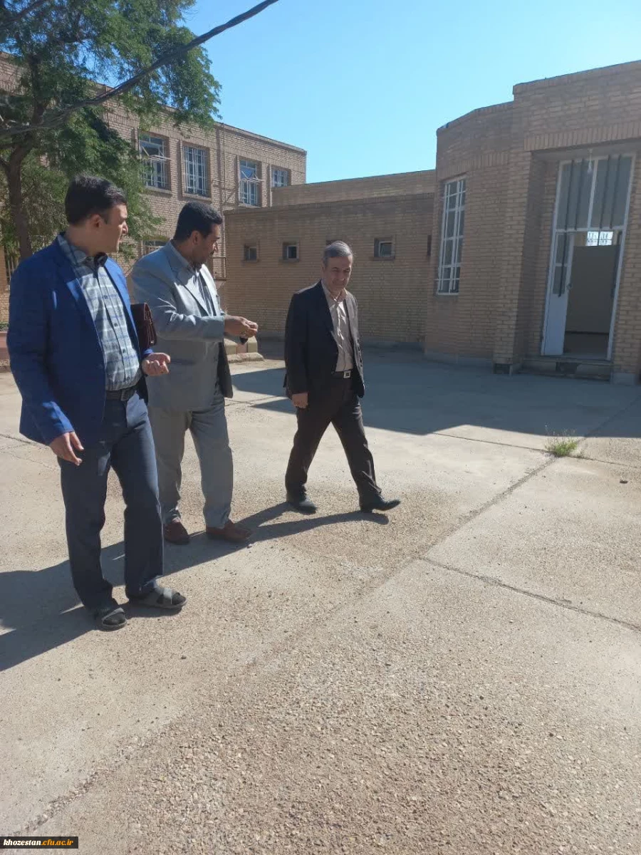 دیدار سرپرست امور پردیس های استان دکتر صالحی به مناسب آغاز سال نو 2