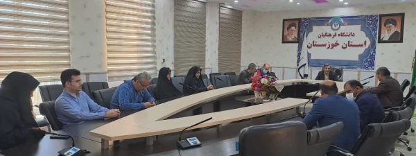 برگزاری اولین جلسه شورای اداری کارکنان مدیریت امور پردیس های استان خوزستان  2