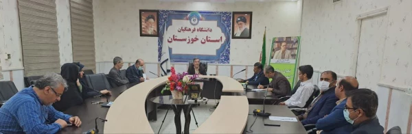 برگزاری اولین جلسه شورای اداری کارکنان مدیریت امور پردیس های استان خوزستان  4