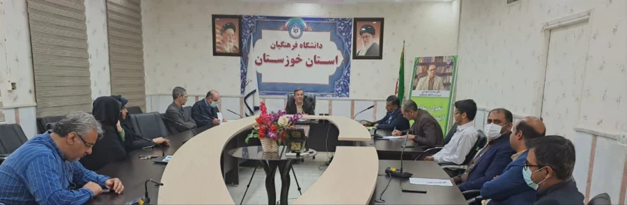 برگزاری اولین جلسه شورای اداری کارکنان مدیریت امور پردیس های استان خوزستان  4