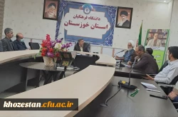 برگزاری اولین جلسه شورای اداری کارکنان مدیریت امور پردیس های استان خوزستان  5