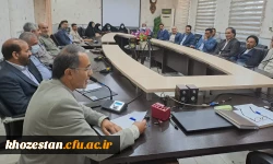 دیدارصمیمانه سرپرست مدیریت دانشگاه فرهنگیان خوزستان بااساتیدعضوهیئت علمی ومامورین آموزشی 2