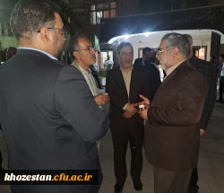 دیدارصمیمانه سرپرست مدیریت دانشگاه فرهنگیان خوزستان بااساتیدعضوهیئت علمی ومامورین آموزشی 5
