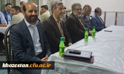 دیدارصمیمانه سرپرست مدیریت دانشگاه فرهنگیان خوزستان بااساتیدعضوهیئت علمی ومامورین آموزشی 8