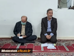 دیدار دانشجویی جهت پیگیری مطالبات دانشجویی سرپرست مدیریت امورپردیس های دانشگاه فرهنگیان استان  2