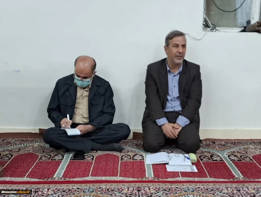 دیدار دانشجویی جهت پیگیری مطالبات دانشجویی سرپرست مدیریت امورپردیس های دانشگاه فرهنگیان استان  2