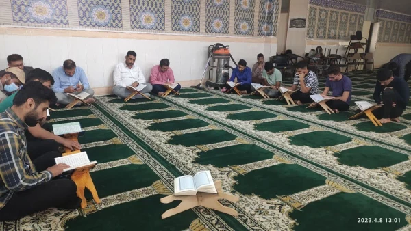 برگزاری مراسم جزخوانی قرآن کریم در پردیس حضرت رسول اکرم(ص)  2