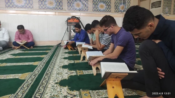 برگزاری مراسم جزخوانی قرآن کریم در پردیس حضرت رسول اکرم(ص)  2